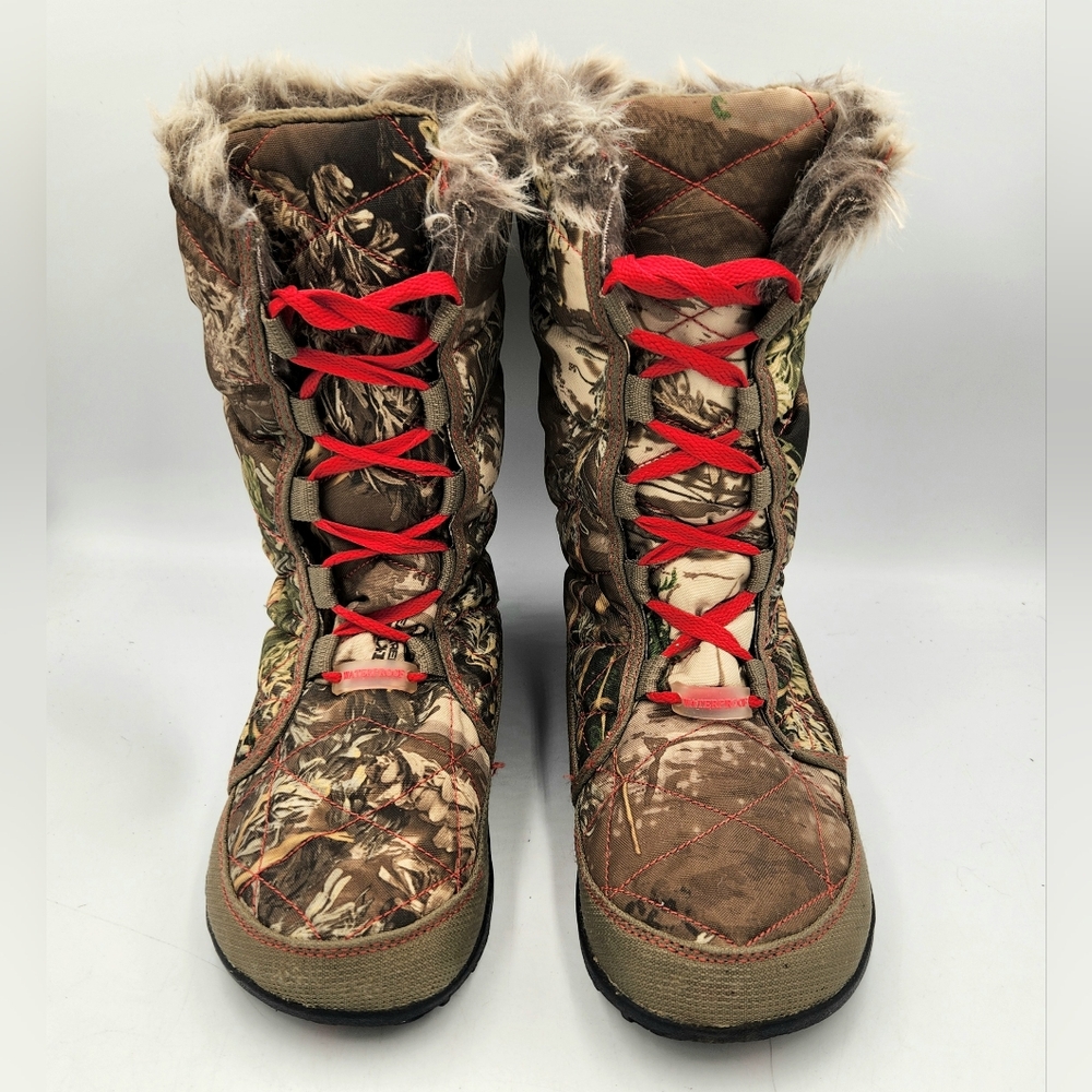 Realtree Max 1 Cici Camouflage Mid Calf Boots Womens 7 Insulated Waterproof - Picture 2 of 14